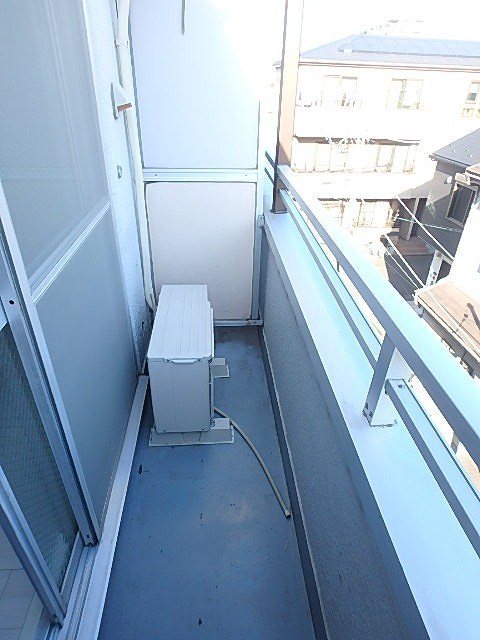 ウォンザハイムＡ棟 ベランダ