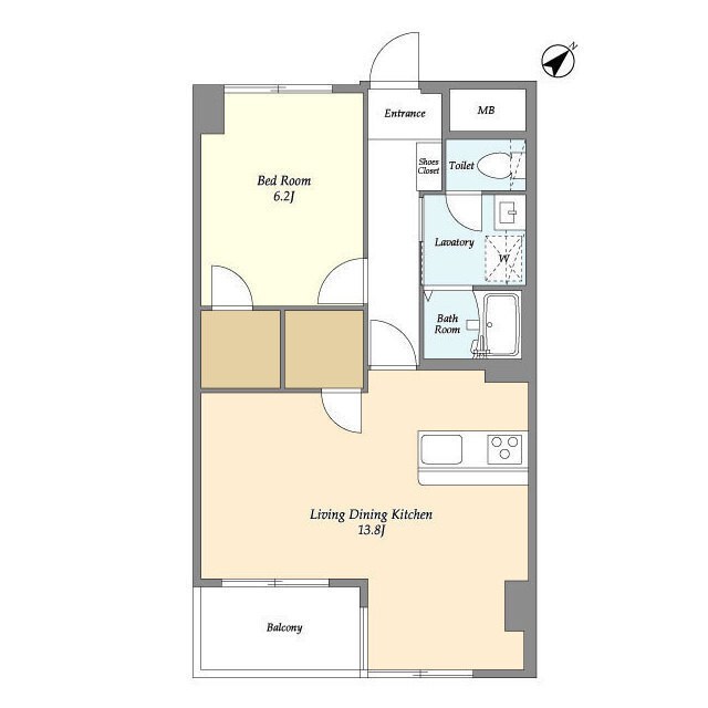 ウィルテラス船堀 間取り