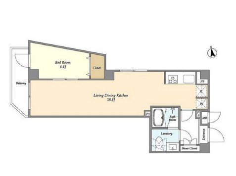 アルファコート東あずま 間取り