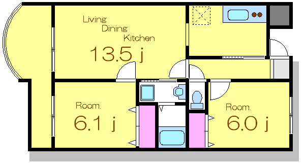 リグランド船堀 間取り