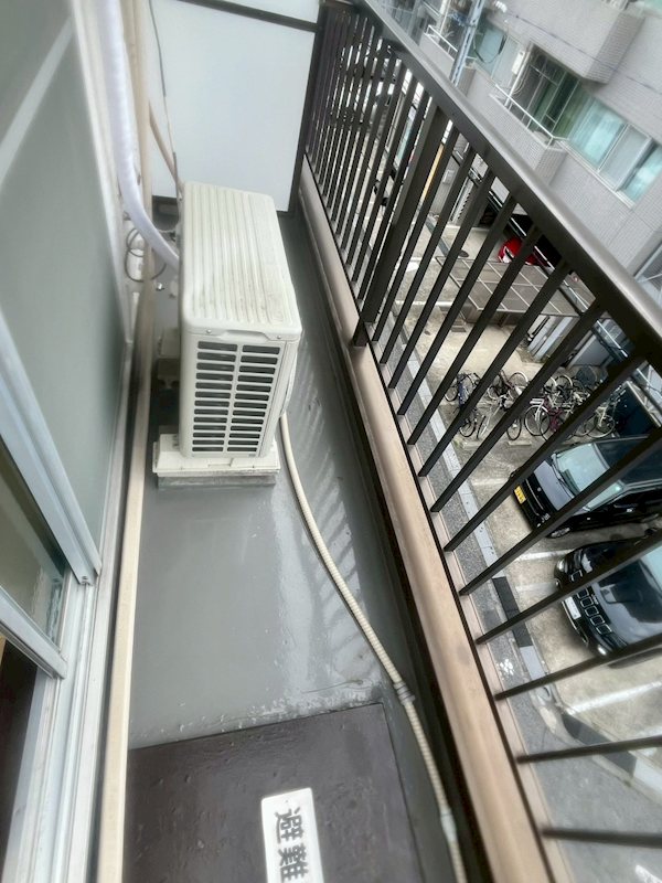 幸栄ハイツ ベランダ