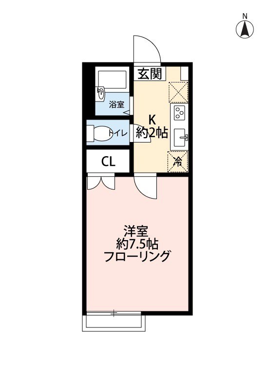 WELINA SHOEⅡ 間取り