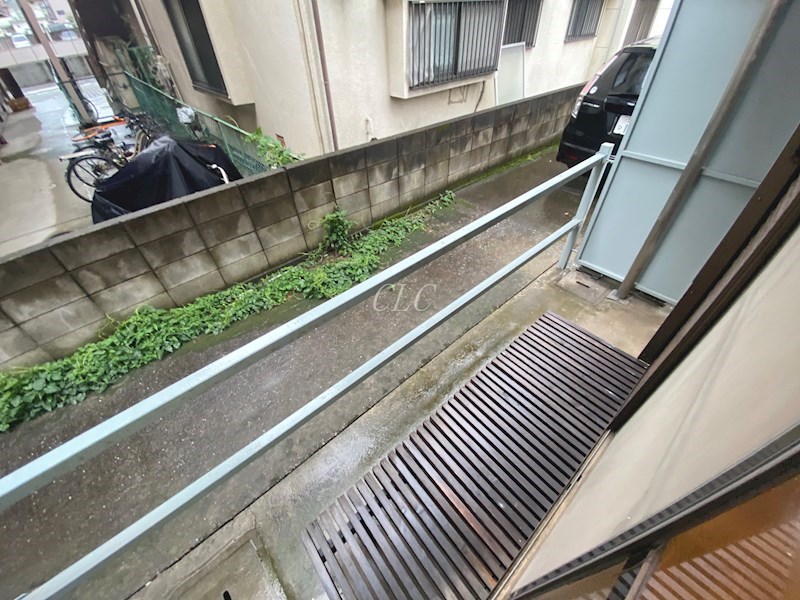 横山コーポ ベランダ