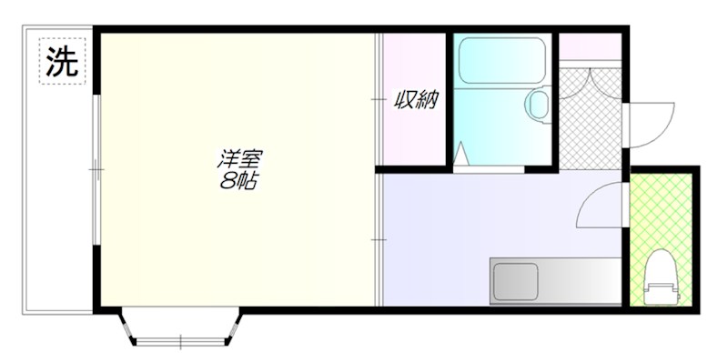 コーポパレス 間取り