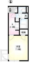 ミモザパレス平井 間取り