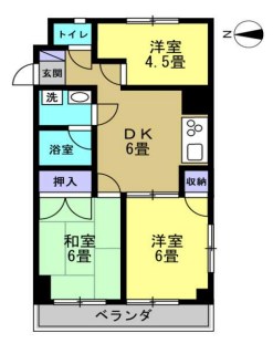 リアライズ葛西駅前Ⅱ 603号室 間取り