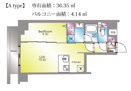 アイル　プレミアム東京西新井 間取り