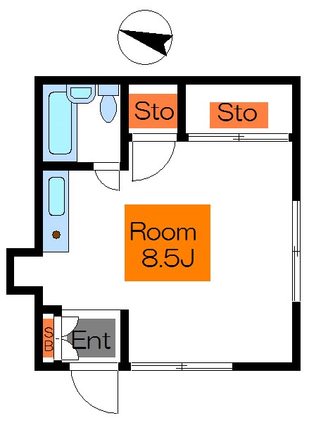 ハイツ栗原 間取り
