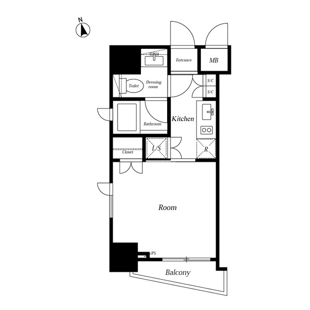 セントラル銀座 間取り