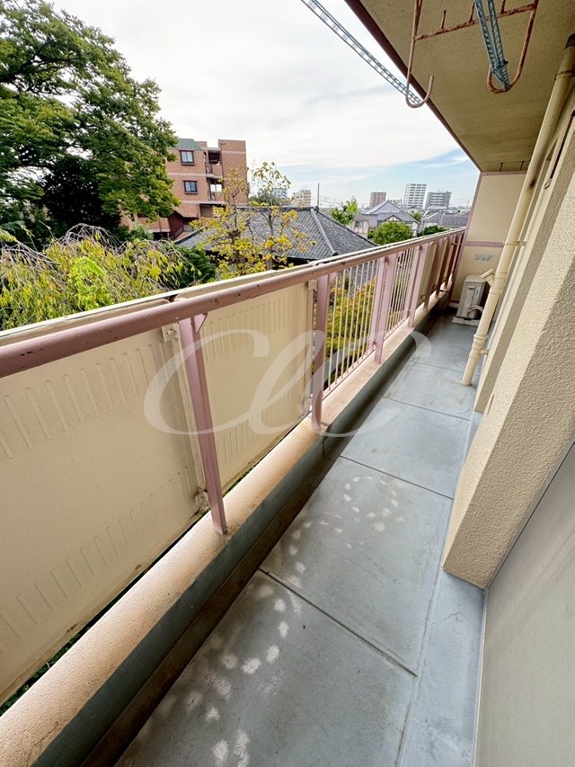 舎人吉岡ハイツ ベランダ