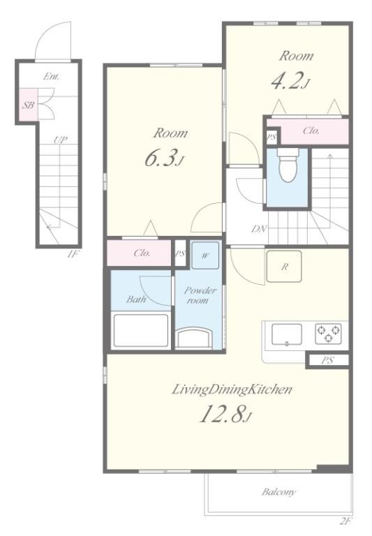 さくらスレーヌ 間取り図