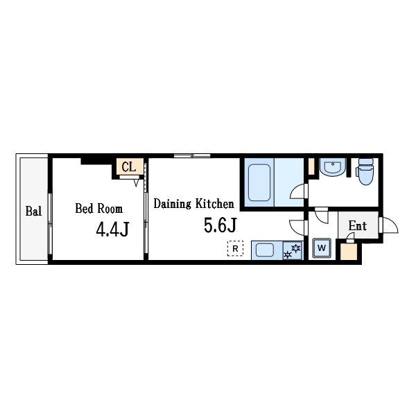 Alivis篠崎 間取り
