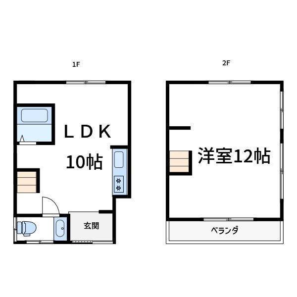 塩浜２丁目戸建 間取り