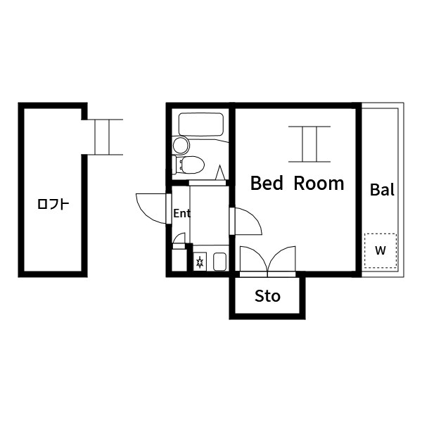 ティロフィナーレ北砂 間取り