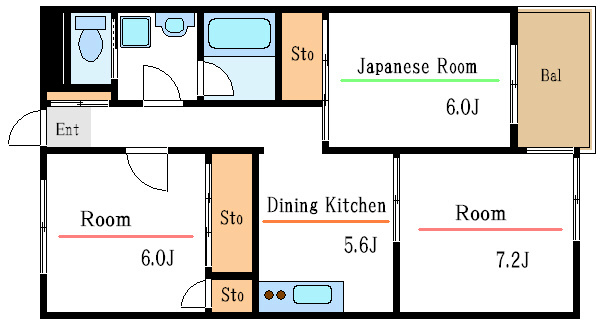 サンライトパレス船堀 間取り