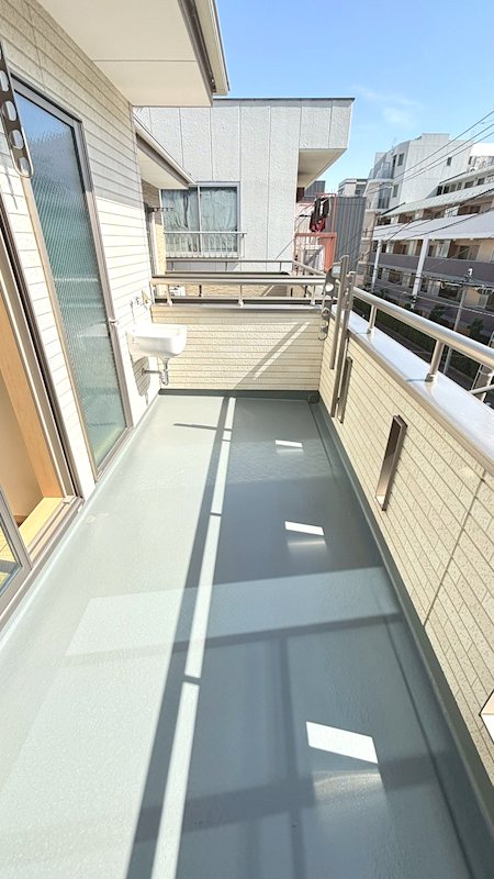 大島戸建 ベランダ