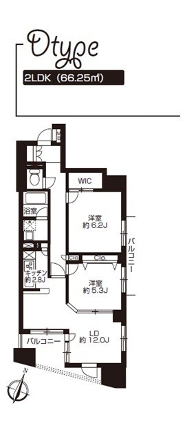 プライムアーバン日本橋大伝馬町 間取り図
