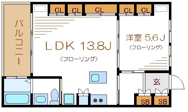 ＳＵＮＮＹ　ＣＯＵＲＴ 間取り