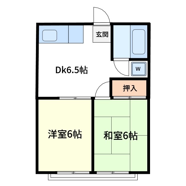 サンコーポ石山 間取り