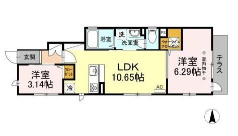 ＮＴ　ＨＯＵＳＥ 間取り図