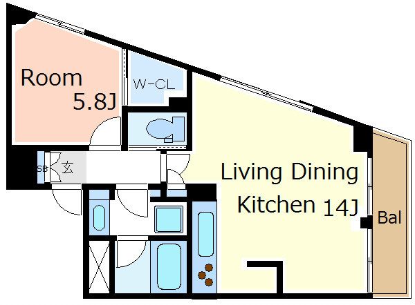 フレンシア田端南 間取り