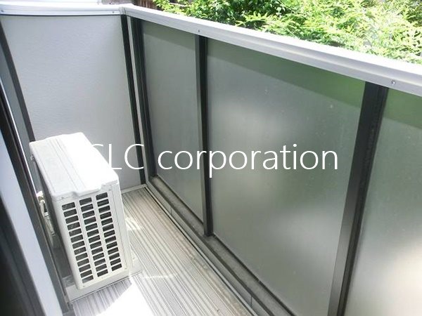 ツヴァイモースト  ベランダ