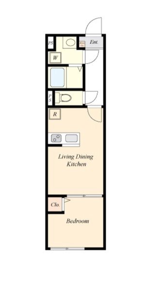HW．Hills　東日暮里 間取り