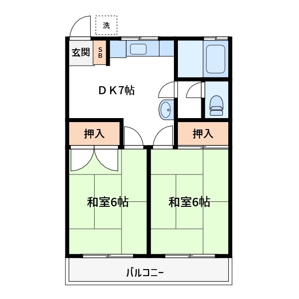 第三シルクハイツ 間取り