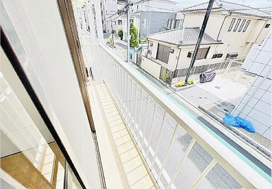 第三シルクハイツ ベランダ