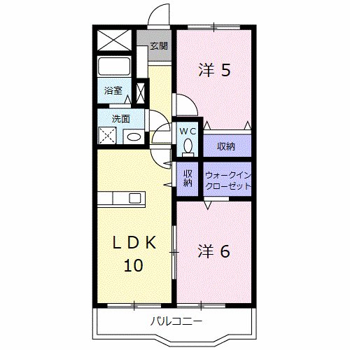 プルミエール東尾久 間取り図