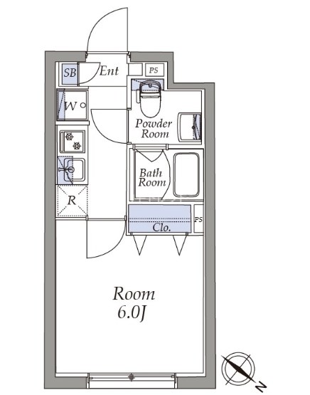 アトリオフラッツ新小岩 間取り