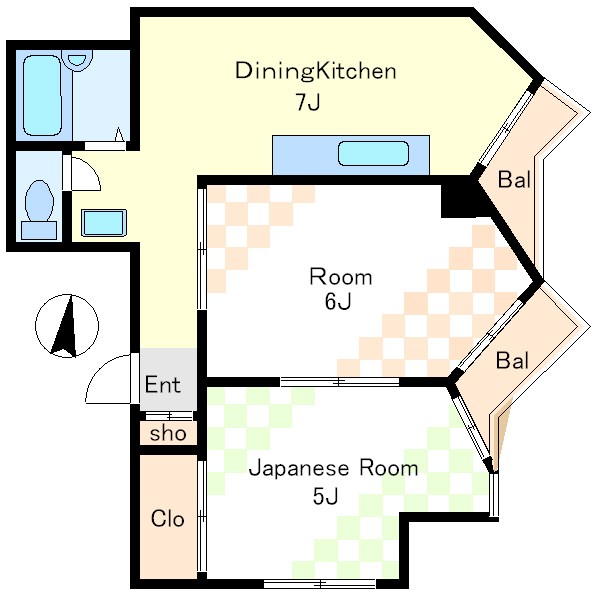 サンベルヴィ扇橋 間取り