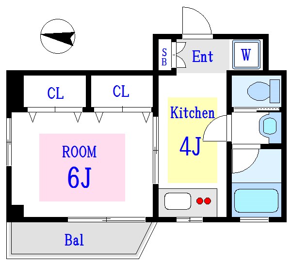 三和駒込  間取り