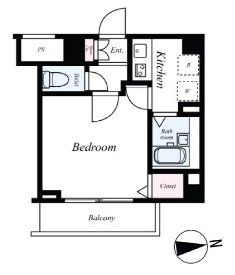 スカイコート大島   間取り