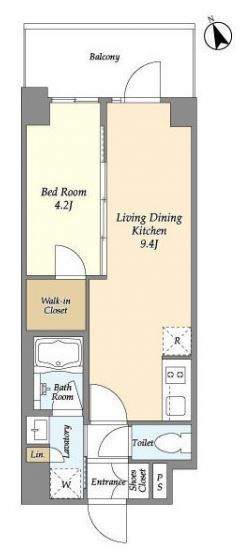 ドゥーエ南砂町   間取り図