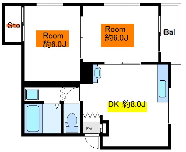 TKビル   間取り