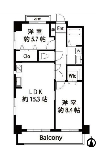 メイト扇 間取り