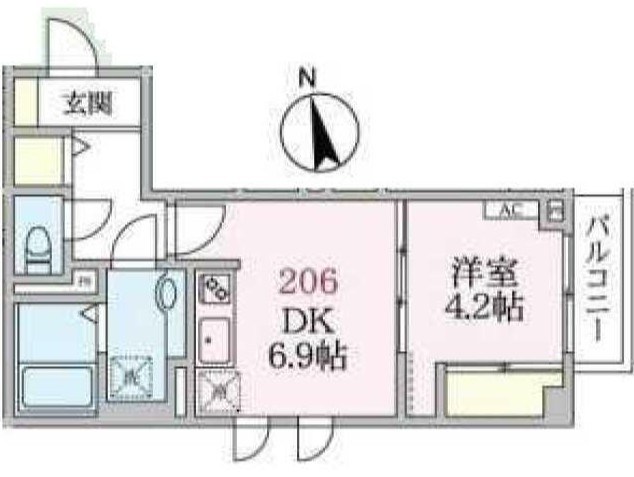 アローマ王子本町 間取り