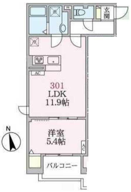 アローマ王子本町 間取り