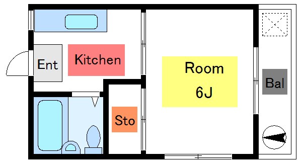 金岡マンション 間取り