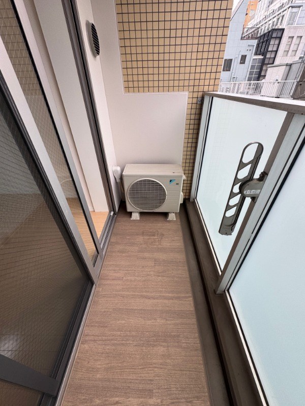 レジディア日本橋人形町Ⅱ  ベランダ