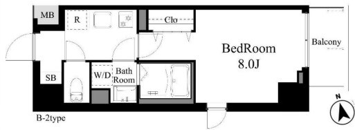 ラティエラ王子飛鳥山 間取り