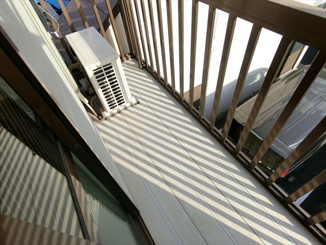 寺門レジデンス ベランダ