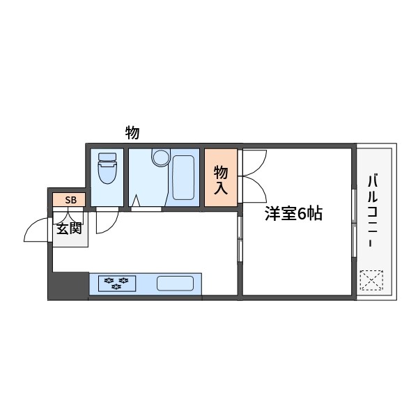 カーサ栄 間取り