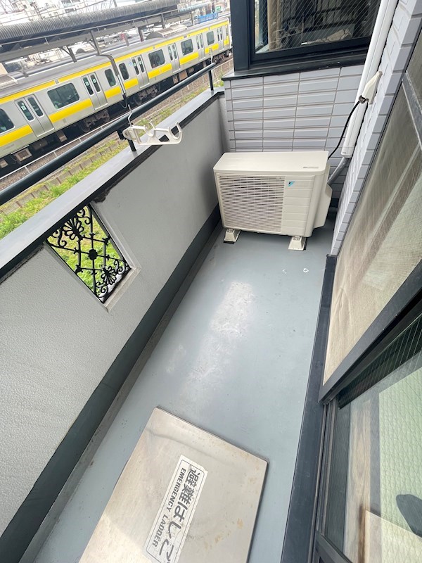 ベルモツインズ ベランダ