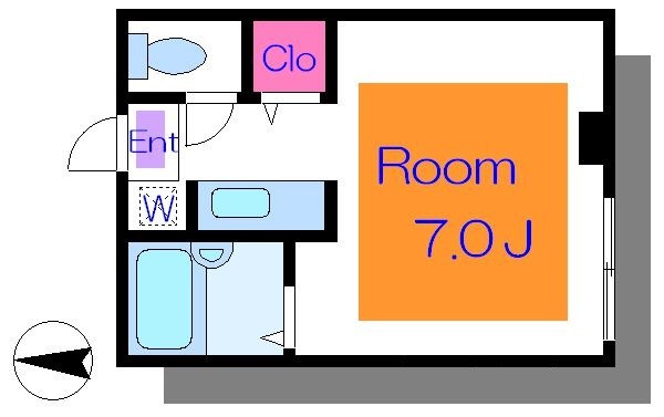 コーポフォーシーズン 間取り