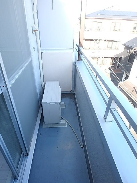 ウォンザハイムA棟 ベランダ