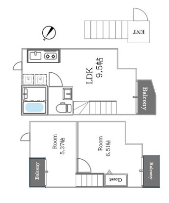 BESTRESIDENCE綾瀬 間取り