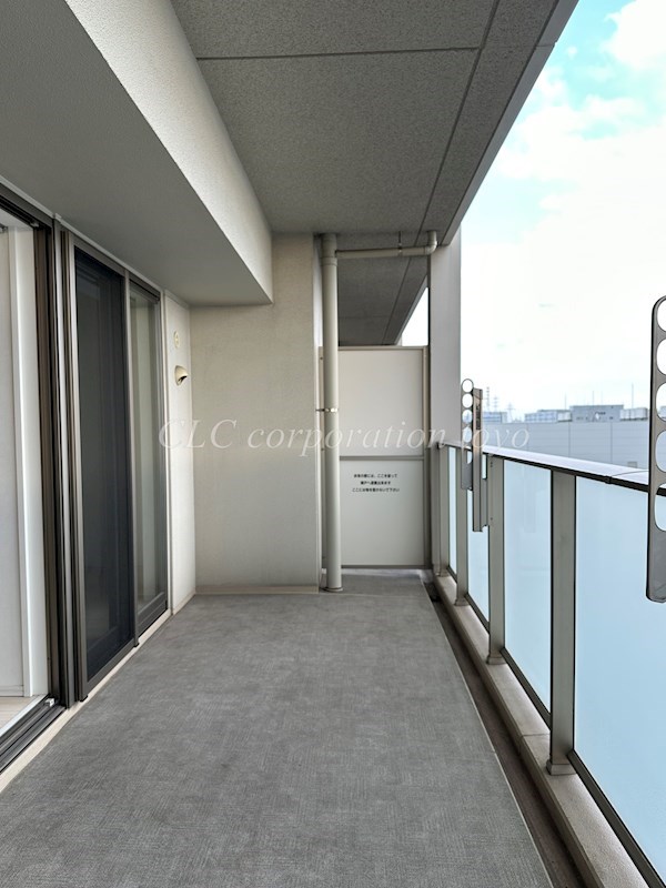 オーベル東陽町ファインレジデンス ベランダ