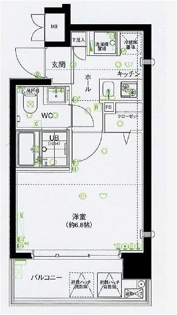Colors Minowa  間取り図